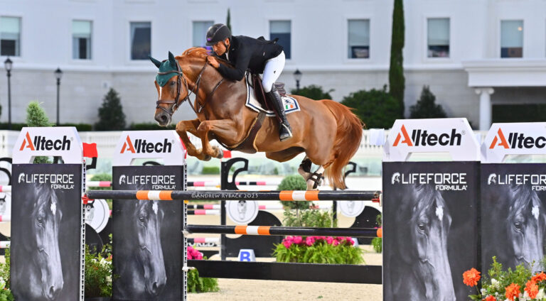 Robert Blanchette Uncorks the Win with Chardonnay in the $130,000 Lugano Grand Prix CSI3*