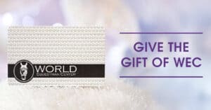 Give the Gift of WEC Banner