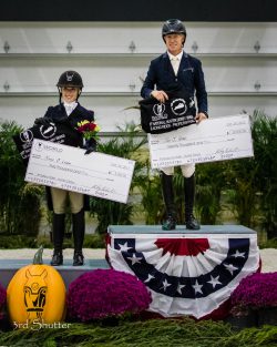 Jeff Gogul, Professional Rider Bonus Winner and Nicole C. Lyvere, Amateur Rider Bonus Winner