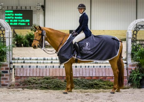 woman horse rider receives top honors