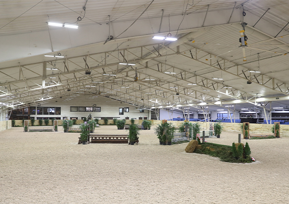 wilmington equestrian roberts arena interior