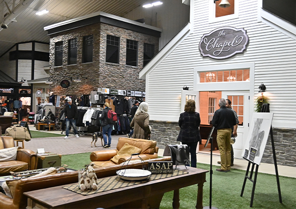 wilmington equestrian worship center gathering place interior