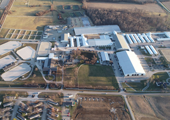 world equestrian wilmington showgrounds aerial view