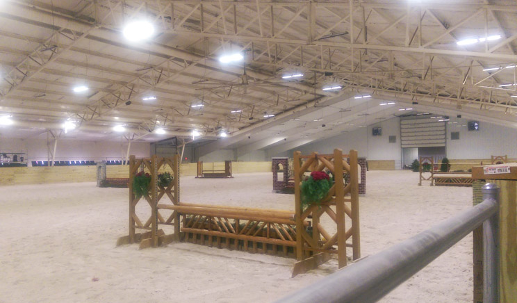 Workers Prepare Roberts Arena for Summer Season