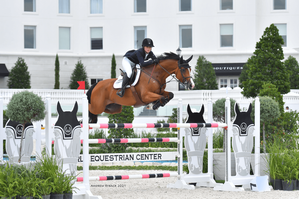 Chloe Reid & Crossover 4 Victorious In the $15,000 WEC Ocala 1.40m ...