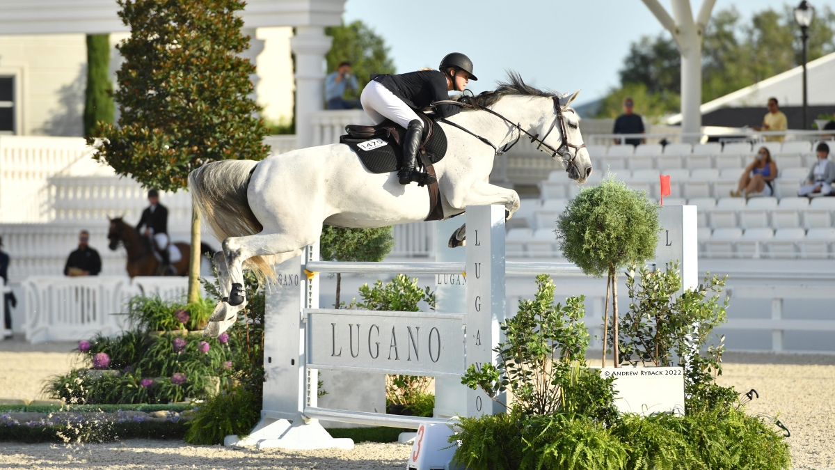 Tracy Fenney and MTM Centano Win $35,000 Double H Farm Jumper