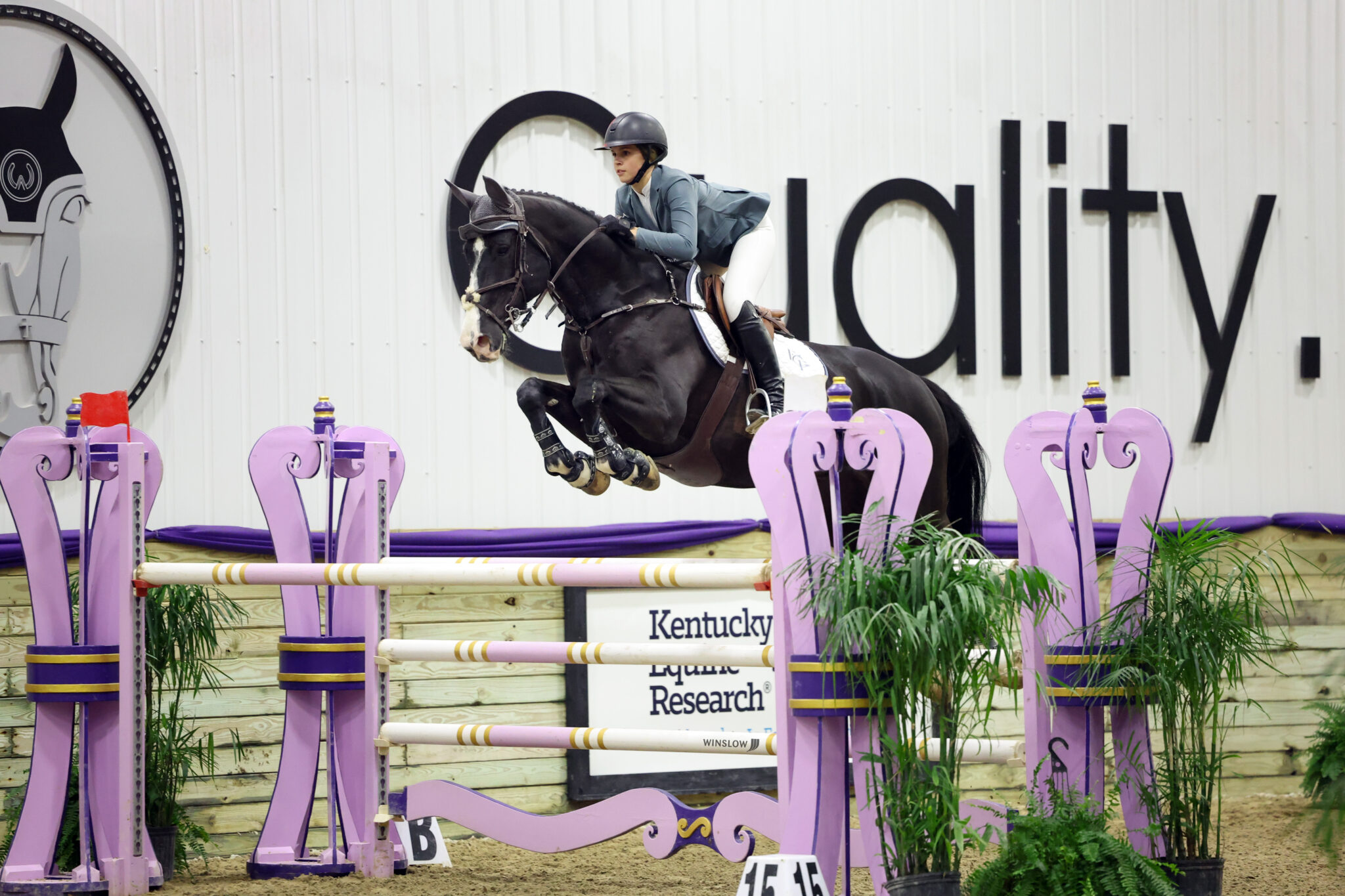 Krebs Proves Unbeatable in the $30,000 OSU Galbreath Equine Grand Prix ...