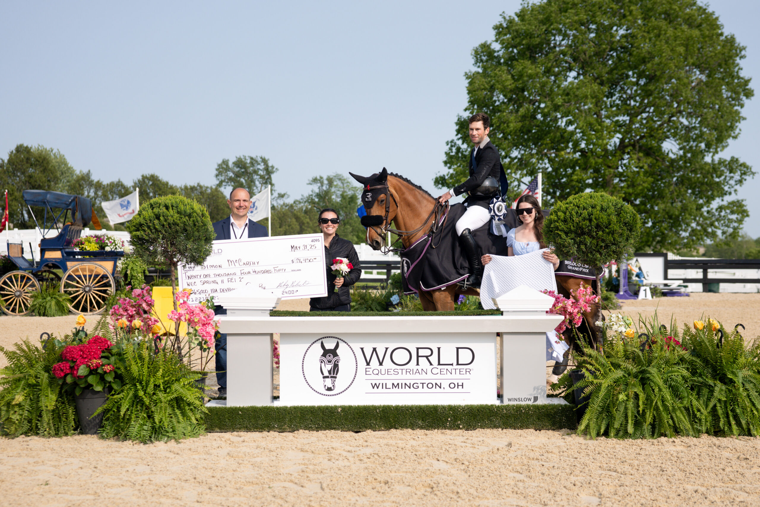 Simon McCarthy Scores $65,000 IDA Development Grand Prix CSI2
