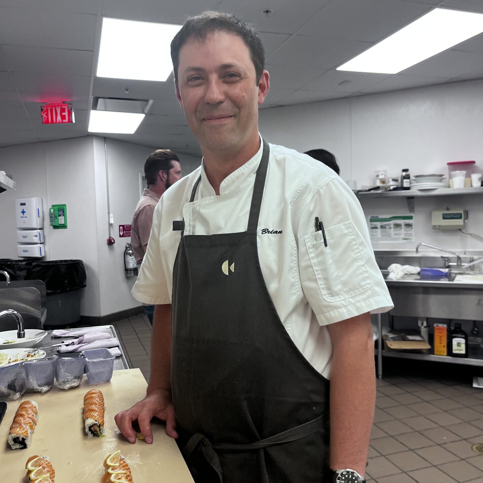 Sushi Chef Brian Jenkins