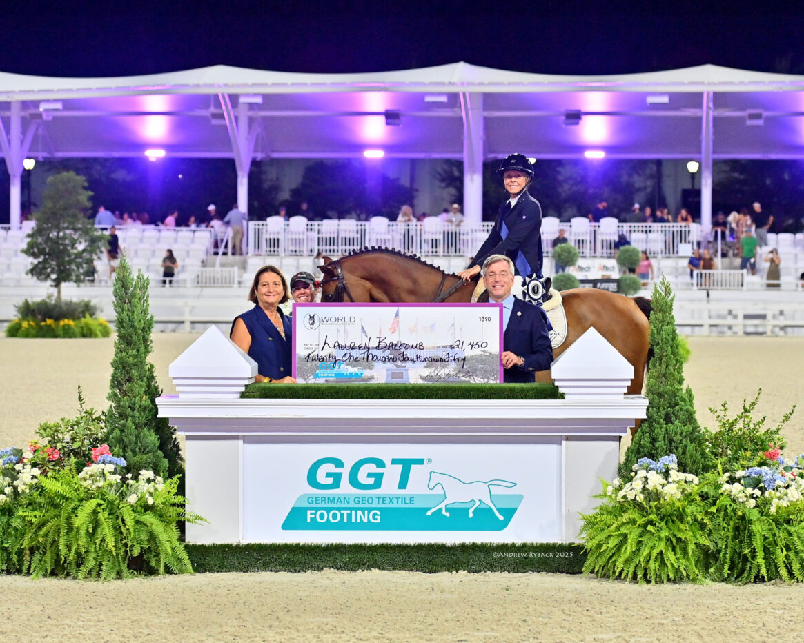 Lauren Balcomb and Verdini D’houtveld Z Prove Unbeatable in $65,000 GGT ...